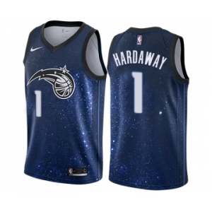 Women's Nike Orlando Magic #1 Penny Hardaway Swingman Blue NBA Jersey - City Edition