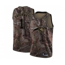 Women's Nike Orlando Magic #1 Penny Hardaway Swingman Camo Realtree Collection NBA Jersey