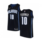 Women's Nike Orlando Magic #10 Evan Fournier Swingman Black Alternate NBA Jersey Statement Edition