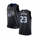 Women's Nike Orlando Magic #23 Justin Jackson Swingman Black NBA Jersey - City Edition