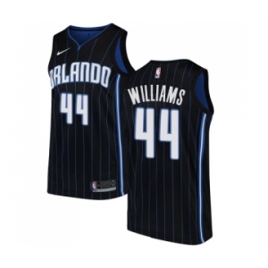 Women's Nike Orlando Magic #44 Jason Williams Authentic Black Alternate NBA Jersey Statement Edition