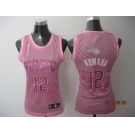women nba orlando magic #12 howard pink