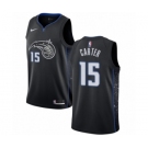 Youth Nike Orlando Magic #15 Vince Carter Swingman Black NBA Jersey - City Edition