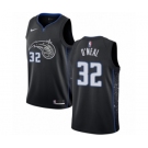 Youth Nike Orlando Magic #32 Shaquille O'Neal Swingman Black NBA Jersey - City Edition