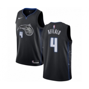 Youth Nike Orlando Magic #4 Arron Afflalo Swingman Black NBA Jersey - City Edition