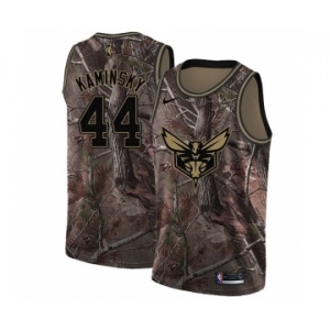 Youth Nike Charlotte Hornets #44 Frank Kaminsky Swingman Camo Realtree Collection NBA Jersey