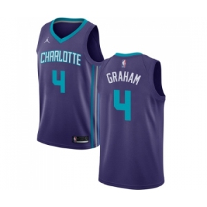 Youth Nike Jordan Charlotte Hornets #4 Devonte Graham Swingman Teal NBA Jersey - Icon Edition