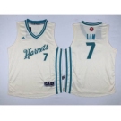 youth nba new orleans hornets #7 lin white[2015 Christmas edition]