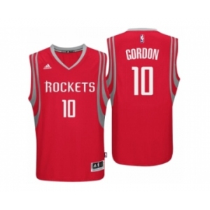 Men Houston Rockets #10 Eric Gordon Road Red New Swingman Jersey