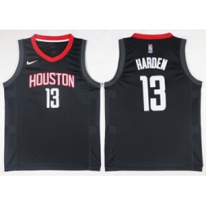 Men Houston Rockets #13 James Harden Black NBA Swingman Jersey