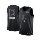 Men Nike Houston Rockets #13 James Harden Black NBA Jordan Swingman 2018 All-Star Game Jersey