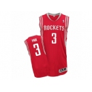 Men's Adidas Houston Rockets #3 Chris Paul Authentic Red Road NBA Jerseys