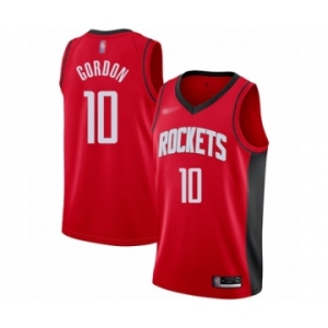 Men's Houston Rockets #10 Eric Gordon Swingman Red Finished Basketball Jersey - Icon Edition