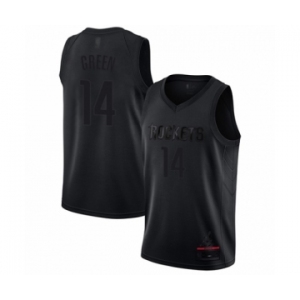 Men's Houston Rockets #14 Gerald Green Swingman Black MVP Basketball Jersey