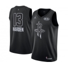 Men's Jordan Houston Rockets #13 James Harden Swingman Black 2018 All-Star Game Basketball Jersey