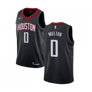 Men's Nike Houston Rockets #0 De'Anthony Melton Swingman Black NBA Jersey Statement Edition