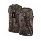 Men's Nike Houston Rockets #0 Marquese Chriss Swingman Camo Realtree Collection NBA Jersey