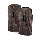 Men's Nike Houston Rockets #1 Tracy McGrady Swingman Camo Realtree Collection NBA Jersey