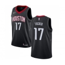 Men's Nike Houston Rockets #17 PJ Tucker Authentic Black NBA Jersey Statement Edition