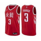 Men's Nike Houston Rockets #3 Steve Francis Swingman Red NBA Jersey - City Edition