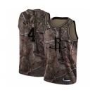 Men's Nike Houston Rockets #4 Charles Barkley Swingman Camo Realtree Collection NBA Jersey