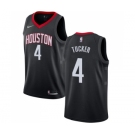 Men's Nike Houston Rockets #4 PJ Tucker Swingman Black Alternate NBA Jersey Statement Edition