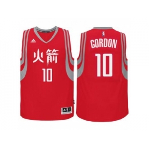 adidas Houston Rockets #10 Eric Gordon Red Chinese New Year Swingman Jersey