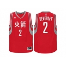 adidas Houston Rockets #2 Patrick Beverley Red Chinese New Year Swingman Jersey