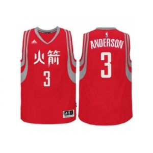 adidas Houston Rockets #3 Ryan Anderson Red Chinese New Year Swingman Jersey