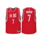 adidas Houston Rockets #7 Sam Dekker Red Chinese New Year Swingman Jersey