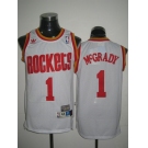 nba houston rockets # 1 mcgrady white