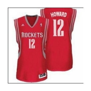 nba houston rockets #12 howard red [swingman revolution 30]