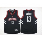 nba houston rockets #13 harden black[2016 new]