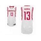 nba houston rockets #13 james harden white[revolution 30 swingman]