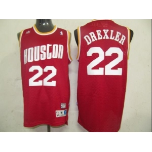 nba houston rockets #22 drexler red[swingman]