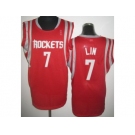 nba houston rockets #7 jeremy lin red[revolution 30]