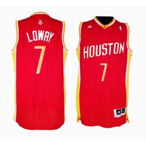 nba houston rockets #7 lowry red[2011 swingman revolution 30]