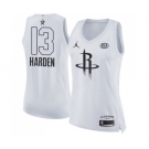 Women's Jordan Houston Rockets #13 James Harden Swingman White 2018 All-Star Game Basketball Jersey