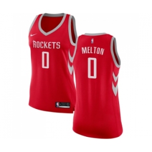 Women's Nike Houston Rockets #0 De'Anthony Melton Swingman Red NBA Jersey - Icon Edition