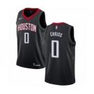 Women's Nike Houston Rockets #0 Marquese Chriss Swingman Black NBA Jersey Statement Edition