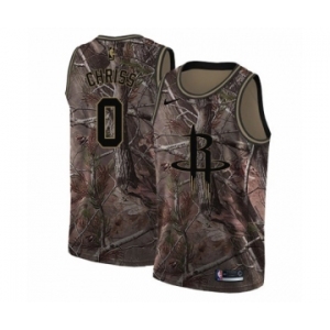 Women's Nike Houston Rockets #0 Marquese Chriss Swingman Camo Realtree Collection NBA Jersey