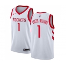 Women's Nike Houston Rockets #1 Michael Carter-Williams Swingman White NBA Jersey - Association Edition