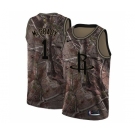 Women's Nike Houston Rockets #1 Tracy McGrady Swingman Camo Realtree Collection NBA Jersey