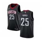 Women's Nike Houston Rockets #25 Robert Horry Swingman Black Alternate NBA Jersey Statement Edition