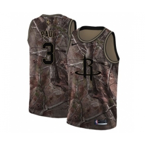 Women's Nike Houston Rockets #3 Chris Paul Swingman Camo Realtree Collection NBA Jersey