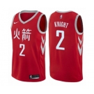 Youth Nike Houston Rockets #2 Brandon Knight Swingman Red NBA Jersey - City Edition