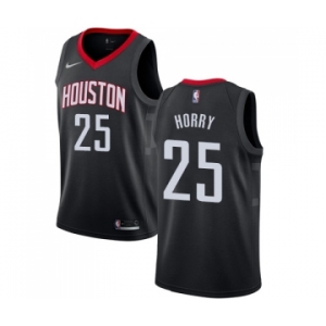 Youth Nike Houston Rockets #25 Robert Horry Swingman Black Alternate NBA Jersey Statement Edition