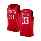 Youth Nike Houston Rockets #33 Ryan Anderson Red Swingman Jersey - Earned Edition