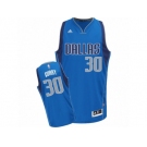 Men Adidas Dallas Mavericks #30 Seth Curry Swingman Royal Blue Road NBA Jersey