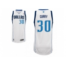 Men's Adidas Dallas Mavericks #30 Seth Curry Swingman White Home NBA Jersey